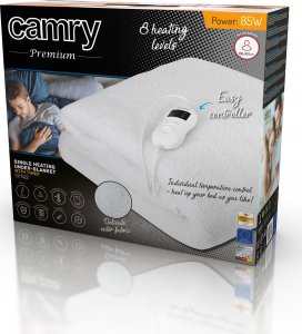 Camry CR 7422 Koc elektryczny podkładowy z czasomierzem 100x160cm 4