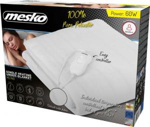 Mesko MS 7419 Elektryczny koc podkładowy 80x150 cm 6