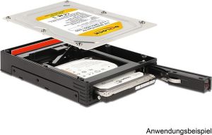 Kieszeń Delock 3.5" na dysk 2.5″ SATA HDD / SSD (47224) 3