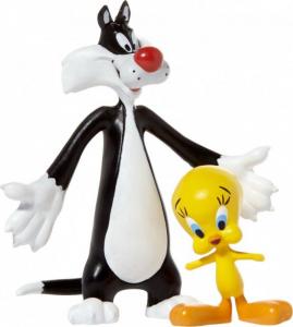 Figurka NJCroce Zestaw 2 Figurek Zwariowane Melodie - Sylwester I Tweety (LT 4806-V2) 1