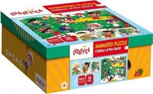 Lisciani LUDATTICA ANIMATED PUZZLE WORLD"S CHILDREN 1