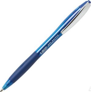 Staples Długopis automatyczny ATLANTIS SOFT, niebieski 1