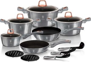 Berlinger Haus ZESTAW GARNKÓW GRANITOWYCH BERLINGER HAUS BH-6022 MOONLIGHT 2