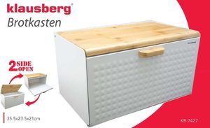 Chlebak Klausberg bambusowo-stalowy (KB-7427) 4