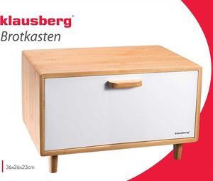 Chlebak Klausberg bambusowo-stalowy (KB-7400) 2