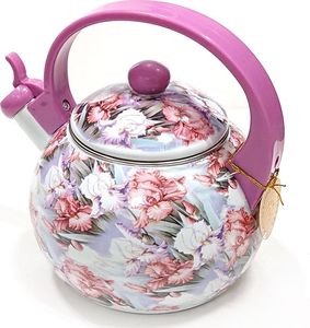 Edenberg CZAJNIK EMALIOWANY EDENBERG PINK 2.2L [EB-1716] 3