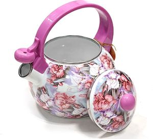 Edenberg CZAJNIK EMALIOWANY EDENBERG PINK 2.2L [EB-1716] 6