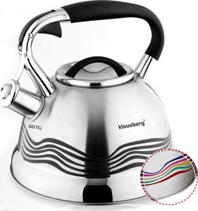 Klausberg CZAJNIK STALOWY INOX 3.0L KLAUSBERG [KB-7048] 10