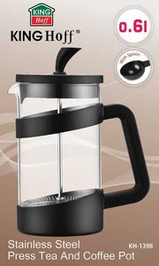KingHoff KINGHOFF ZAPARZACZ DO KAWY/HERBATY Z DOCISKIEM 600m KH-1398 3