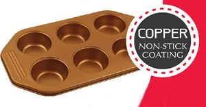 Klausberg FORMA BLACHA DO PIECZENIA 6 MUFFINEK KLAUSBERG KB-7375 2