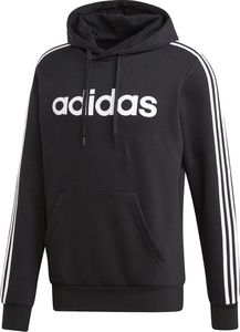 Adidas Bluza męska Essentials 3S Po Fl czarna r. S (DQ3096) 1