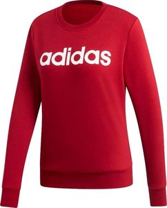 Adidas Bluza damska adidas W Essentials Linear Sweat czerwona EI0677 2XS 1