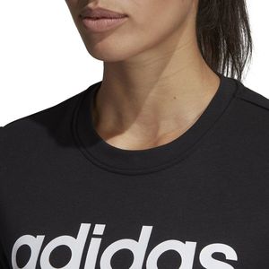 Adidas Bluza damska adidas W Essentials Linear Sweat czarna DP2363 2XS 3