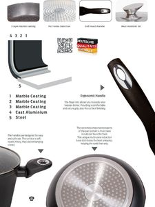 Blaumann GARNKI BLAUMANN BLACK GRANIT 10 ELE [BL-3031] 16