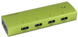 HUB USB LC-Power USB 3.0 AKTYWNY (LC-HUB-EX4G-ALU) 1
