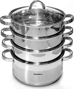 Klausberg GARNKI DO GOTOWANIA NA PARZE 24CM 5 ELE. KLAUSBERG [KB-7146] 4