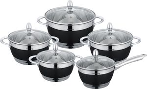 Klausberg GARNKI KLAUSBERG ELEGANCE BLACK 10 ELE. [KB-7276-BK] 1