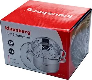 Klausberg GARNKI DO GOTOWANIA NA PARZE 20CM 3 ELE. KLAUSBERG [KB-7138] 4