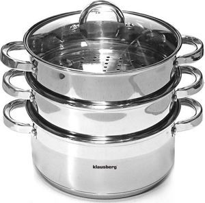 Klausberg GARNKI DO GOTOWANIA NA PARZE 18CM 4 ELE. KLAUSBERG [KB-7136] 2