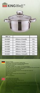 KingHoff GARNEK 2L 18CM KINGHOFF [KH-4328] 3