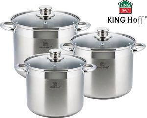 KingHoff GARNKI KINGHOFF 6 ELE 16L/ 13L/ 11L [KH-4312] 2