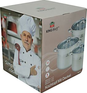 KingHoff GARNKI KINGHOFF 6 ELE 16L/ 13L/ 11L [KH-4312] 4