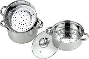 Peterhof GARNKI DO GOTOWANIA NA PARZE PETERHOF 4 ELE 18CM 2.2L+ 4.0L [PH-1548] 3