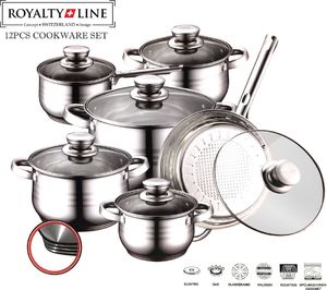 Royalty Line GARNKI STALOWE INOX 12 ELE. ROYALTY LINE [RL-1231] 2