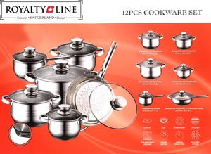 Royalty Line GARNKI STALOWE INOX 12 ELE. ROYALTY LINE [RL-1231] 4