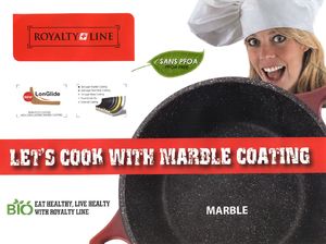 Royalty Line GARNKI MARMUROWE 14 ELE. ROYALTY LINE [RL-ES2014M-BG] 4