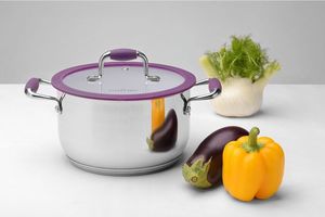 Starke pro GARNEK Z POKRYWKĄ 20cm 3.6L STAL NIERDZEWNA 18/10 MASSA STARKE PRO 2