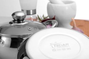 Tadar ZESTAW GARNKÓW ZE STALI NIERDZEWNEJ 8-ele LEONE TADAR 5