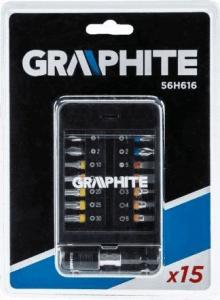 Graphite zestaw bitów 15 sztuk (56H616) 2