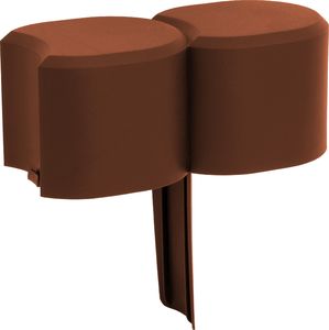 ZMM Maxpol Palisada trawnikowa MIDI 2 mb (terakota) 1