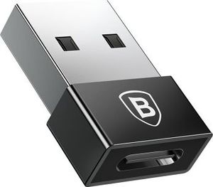 Adapter USB Baseus USB-C - USB Czarny  (BRA007147) 1