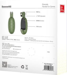 Pad Baseus Uchwyt na smartfon Grenade Handle zielony (ACSLCJ-06) 6