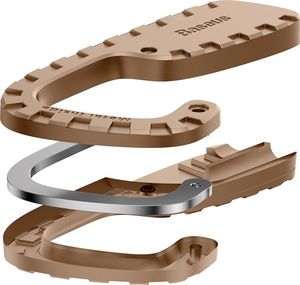 Linka zabezpieczająca Baseus Baseus wielofunkcyjna linka 1,5m beżowa ACTLS-0Y 4