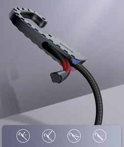 Linka zabezpieczająca Baseus Baseus wielofunkcyjna linka 1,5m beżowa ACTLS-0Y 10