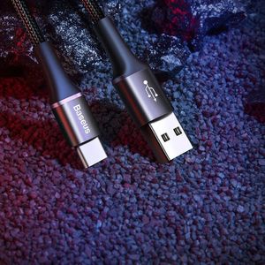 Kabel USB Baseus USB-A - USB-C 3 m Czarny (CATGH-E01) 11