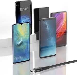 Kabel USB Baseus Baseus Halo Data Kabel Led 25cm 3A Micro CAMGH-D01 13