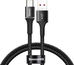 Kabel USB Baseus Baseus Kabel Halo Data USB-C LED 5A 0,5m CATGH-F01 1