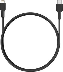 Kabel USB Aukey USB-C - Lightning 1.2 m Czarny (CB-CL1) 1