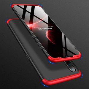 360 case Etui 360 3w1 Przód+tył Xiaomi Mi A3 Czerwono Czarne 3