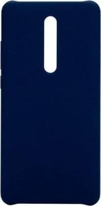 Xiaomi Etui oryginalne Xiaomi Silicon Case Blue do Xiaomi Mi 9T Pro niebieskie uniwersalny 1