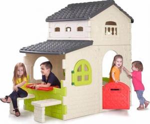 Feber Domek dla dzieci Super Villa kremowy 3