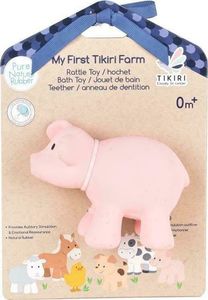 Tikiri Tikiri - Gryzak zabawka Świnka Farma z opakowaniem 1