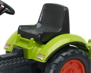 Falk Falk Traktor Claas na pedały z przyczepą jednoosiową Klakson 5
