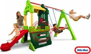 Little Tikes Plac zabaw Little Tikes Clubhouse Zjeżdżalnia Huśtawka 2