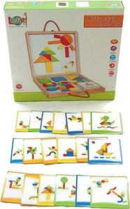 Lelin Układanka magnetyczna 2