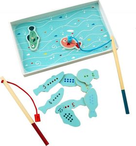 AdamToys Gra magnetyczna Pingwin na rybach 7